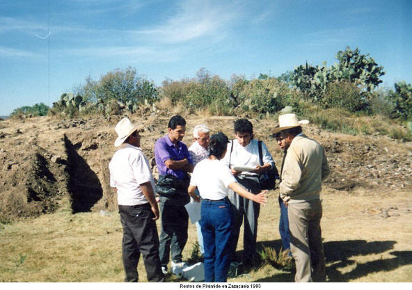 La Zona Arqueol Gica De Zazacuala La Pir Mide De Ah La Y El Lienzo